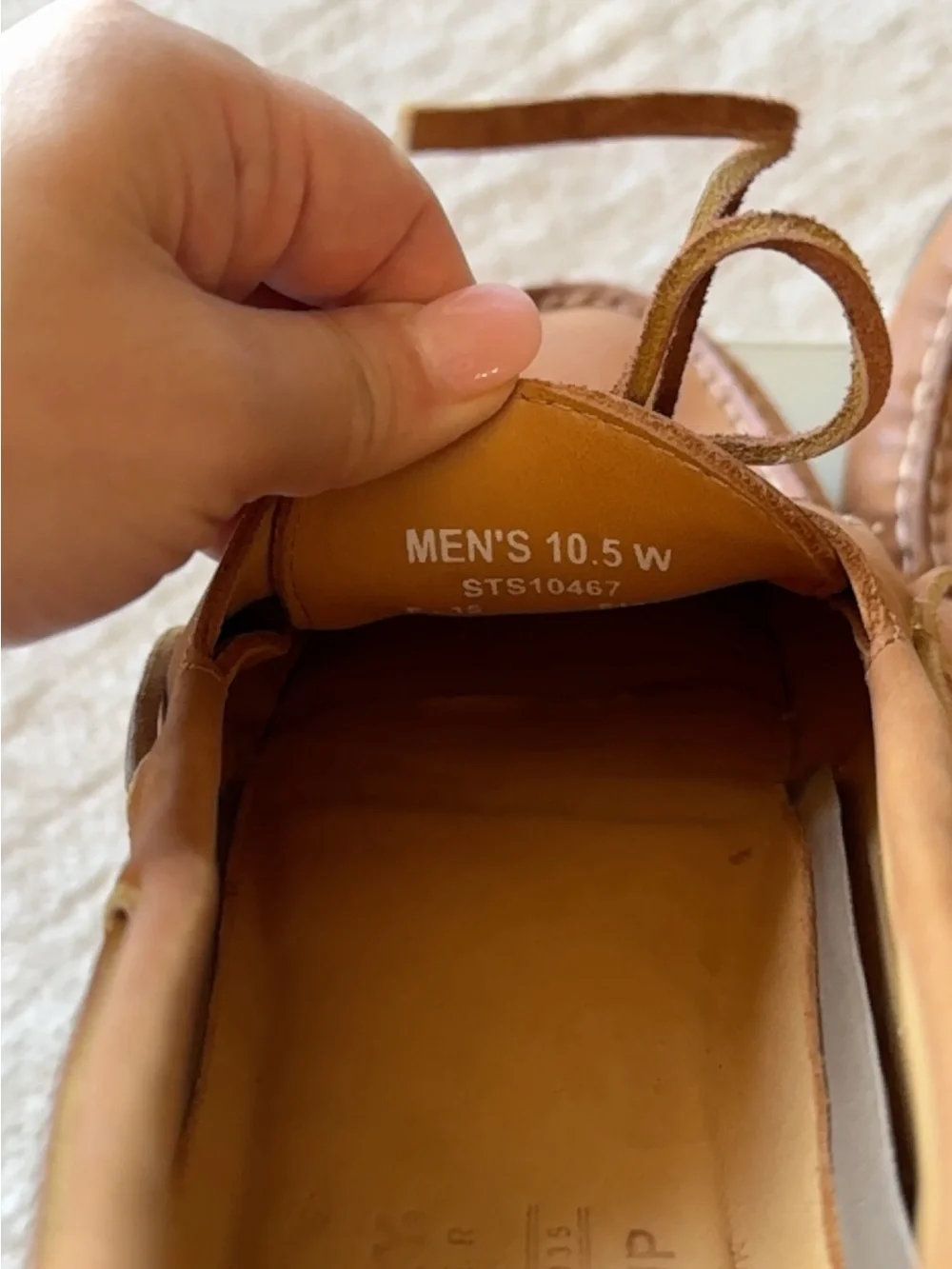 Sperry Leather 2-Eye Boat Shoes in Brown NWOT